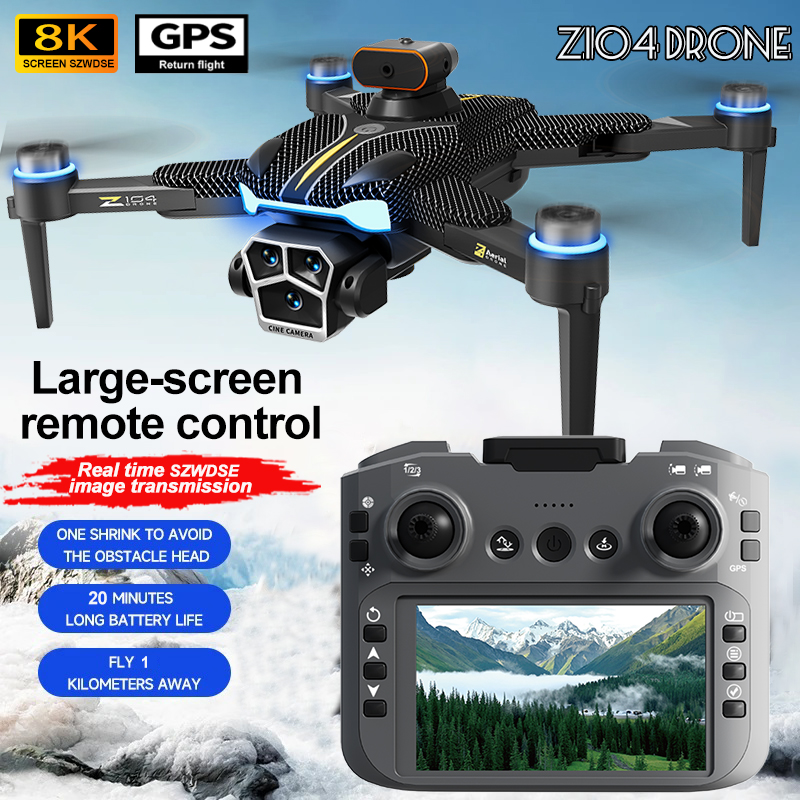 Drone Gps Mount - Xiaomi Z104 GPS konumlandırma Drone 8K