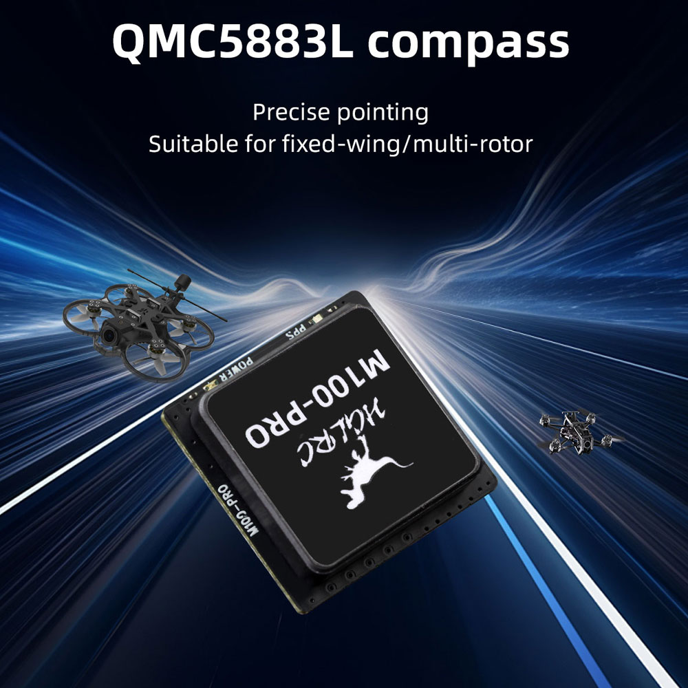 HGLRC M100 PRO GPS Çipi B101 1 - Drone Compass incelemesi ve fiyatı