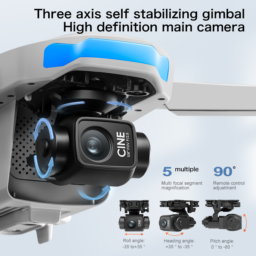 S-X1 MAX GPS Drone, 3 Eksenli  - Drone Gps Mount incelemesi ve fiyatı