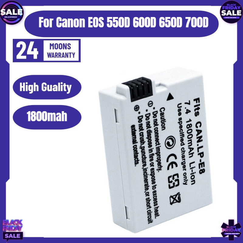 Canon EOS 550D 600D 650D 700D  - Drone Battery incelemesi ve fiyatı